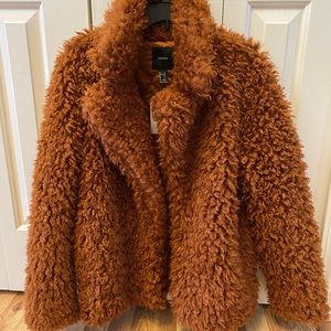 Teddy bear coat from Forever 21